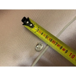 Gumka tapicerska biała 4 mm